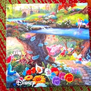 Disney Alice in Wonderland puzzle from artist Thomas Kinkade